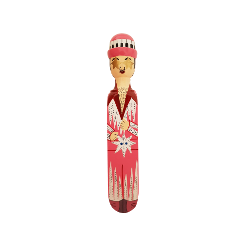 Image of Wedgie Door Stopper (Elty - Pink Outfit) Wood