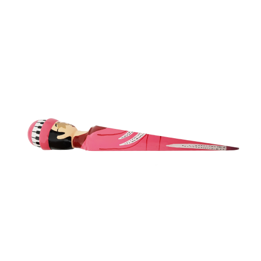 Image of Wedgie Door Stopper (Elty - Pink Outfit) Wood