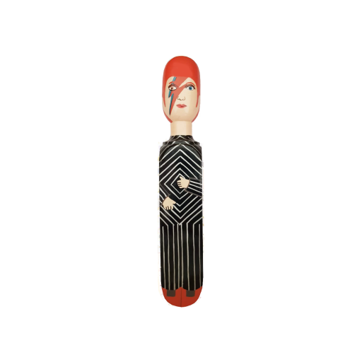 Image of Wedgie Door Stopper (Major Dave - Black Outfit) Wood