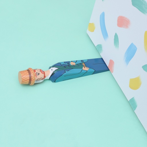 Image of Wedgie Door Stopper (Vinnie) Wood