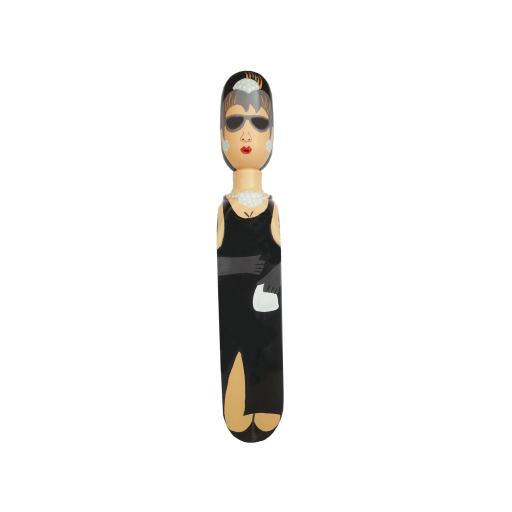 Image of Wedgie Door Stopper (Auds) Wood