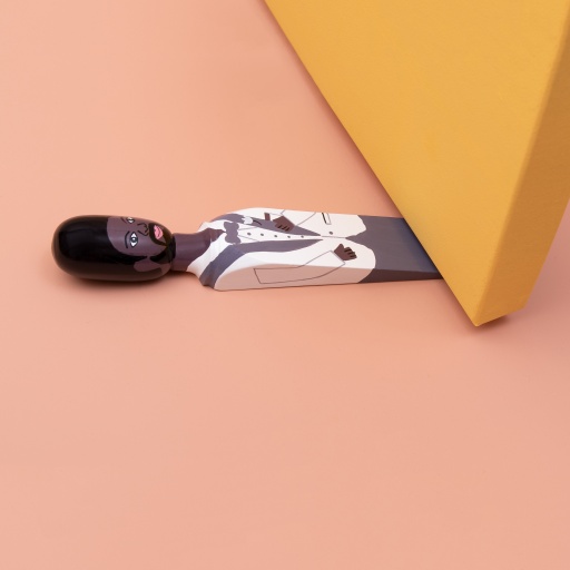 Image of Wedgie Door Stopper (The Husband) Wood