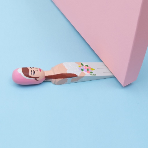 Image of Wedgie | Door Stopper (The Bride) Wood