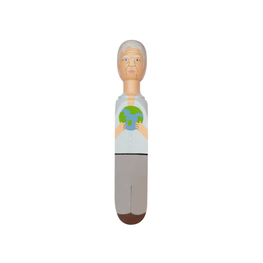 Image of Wedgie Door Stopper (Planet Dave) Wood