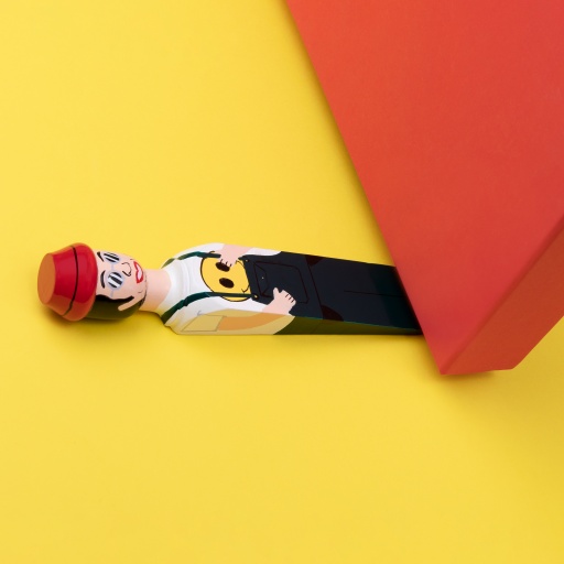 Image of Wedgie | Door Stopper (Ravey Davey) Wood