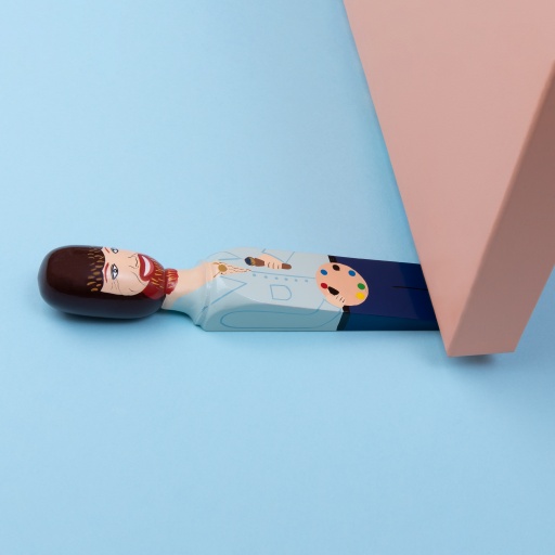 Image of Wedgie Door Stopper (Bobb) Wood
