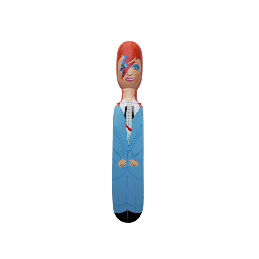 Image of Wedgie Door Stopper (Major Dave - Blue Outfit) Wood