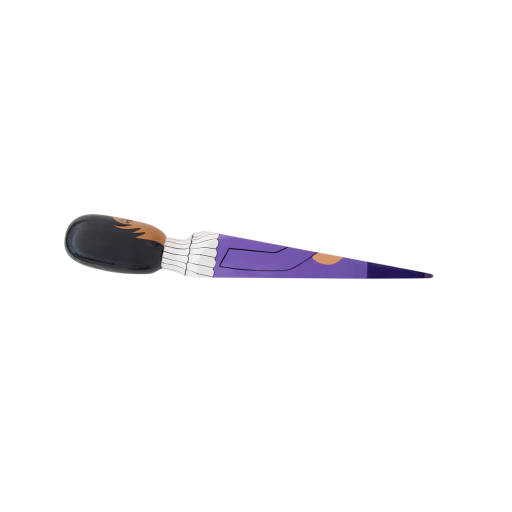 Image of Wedgie Door Stopper (The Purple One) Wood