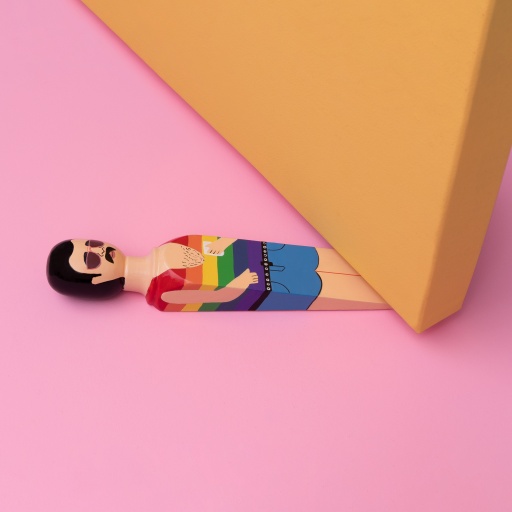 Image of Wedgie Door Stopper (Christoph) Wood