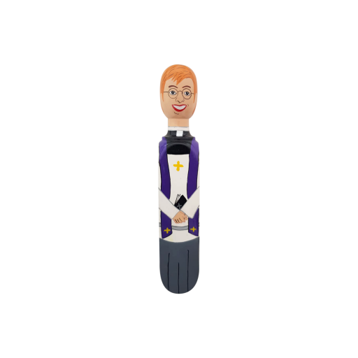 Image of Wedgie Door Stopper (John) Wood