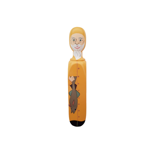 Image of Wedgie Door Stopper (Captain Cod) Wood