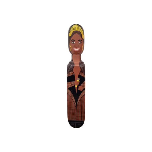 Image of Wedgie Door Stopper (Queen B - Crown Outfit) Wood