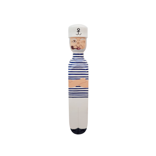 Image of Wedgie Door Stopper (Salty Steve) Wood