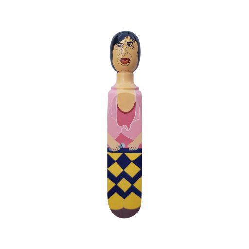 Image of Wedgie Door Stopper (Micky J) Wood