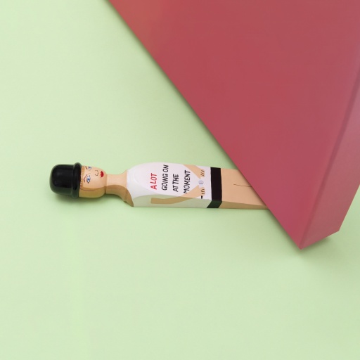 Image of Wedgie | Door Stopper (Swifty - Going On Outfit) Wood