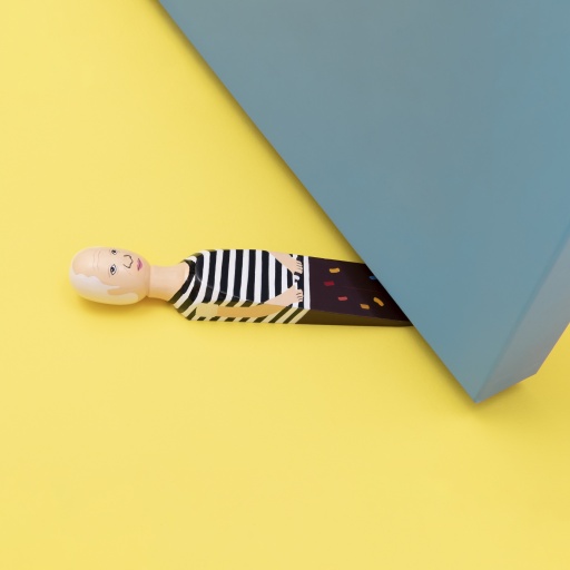Image of Wedgie Door Stopper (Pabs) Wood