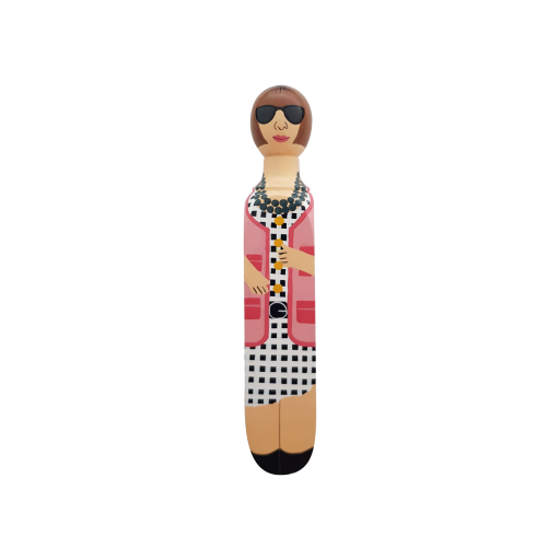 Image of Wedgie Door Stopper (Ana) Wood