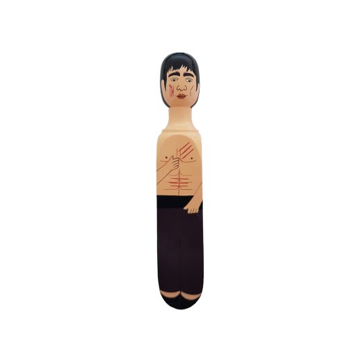 Image of Wedgie Door Stopper (Brucey) Wood