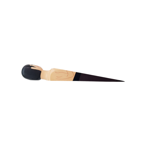Image of Wedgie Door Stopper (Brucey) Wood