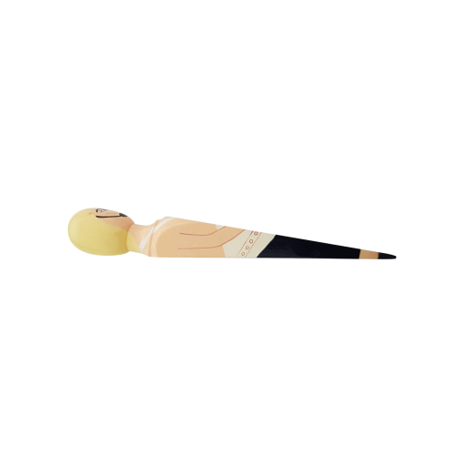 Image of Wedgie Door Stopper (Madge - Cone Outfit) Wood