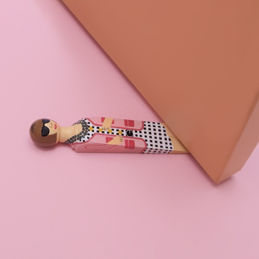 Image of Wedgie Door Stopper (Ana) Wood