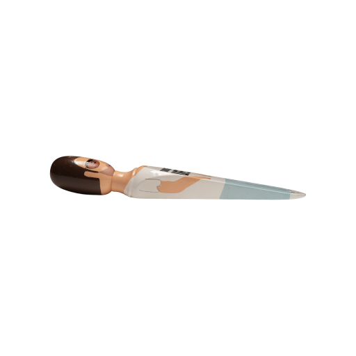 Image of Wedgie Door Stopper (Georg - Choose Life Outfit) Wood